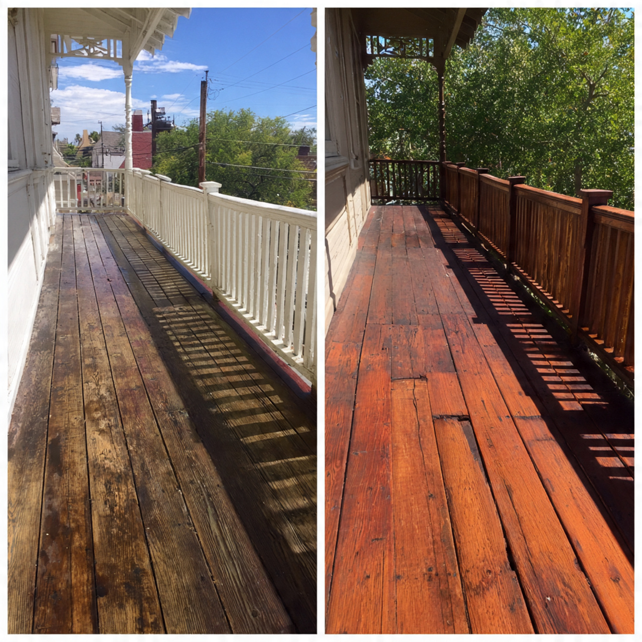 Deck restoration